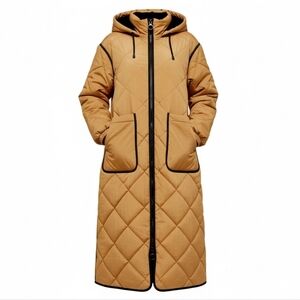 TOPSHOP Jane Hooded Longline Parka